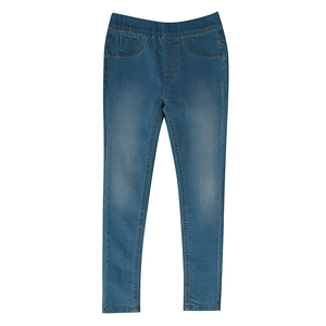 Fournisseur du Bangladesh Jeans en denim délavé pour filles enfants, coupe slim/ample, qualité supérieure, écologique, respirant, léger - Product Image 3