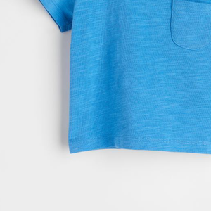 Unisex Kids Summer <b>T</b>-<b>Shirt</b> 100% Cotton Short Sleeve Cute Printed Solid Pattern for <b>Boys</b> and Girls - Product Image 5