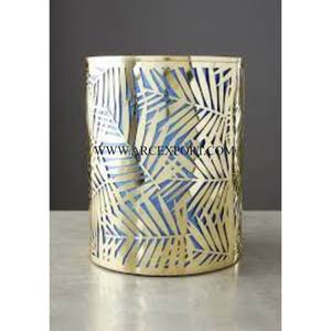 Design tendance Silver Ware grande poubelle en métal de haute qualité pour le nettoyage domestique pour les stations balnéaires - Product Image 5