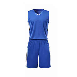 Uniforme de baloncesto juvenil personalizado de alta calidad para hombres, ropa deportiva transpirable sublimada, opciones de talla grande de Color sólido - Product Image 1