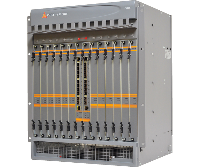 CASA C100G DOCSIS 3.1/EuroDOCSIS 3.1 CMTS 6x DS8x192 / 6x US16x8 Fully Loaded Licensed CCAP D3.1 Massachusetts