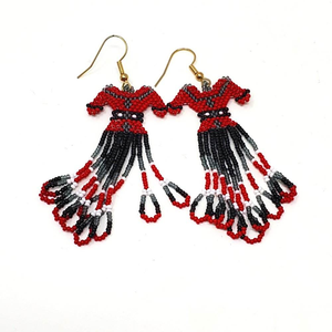 ต่างหูลูกปัดแบบห้อยลูกปัดคุณภาพสูงสำหรับเป็นของขวัญ - Product Image 4