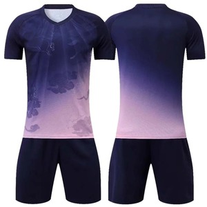 ชุดเสื้อฟุตบอลสีไล่ระดับสีสำหรับผู้ชายและผู้หญิงชุดเสื้อเจอร์ซีย์ชุดฟุตบอล - Product Image 5