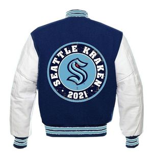 2025 mejor oferta OEM personalizado de los hombres de béisbol universitario chaqueta de alta calidad 100% algodón Chenille Stand Bomber Letterman estilo - Product Image 2
