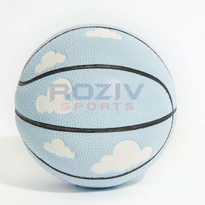 Balones de Baloncesto de Diseño Personalizado de Alta Calidad Más Populares, Tamaño 4 y 5, Vejiga de Goma Natural, Servicio OEM, Hecho en Pakistán - Product Image 2
