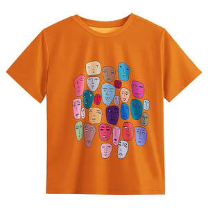 Camiseta con serigrafía de hombro caído de algodón de alta calidad para hombre, ropa de calle de diseño de fábrica, bordado de impresión, venta al por mayor, talla grande - Product Image 4