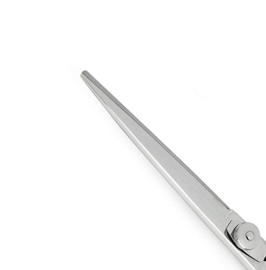 Tijera de corte de pelo para perros, tijera de aseo de alta calidad, acabado de espejo, tijeras de corte de pelo, tornillo ajustable - Product Image 5