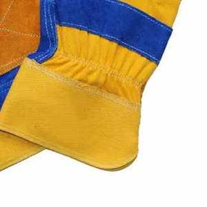 Heavy Duty <b>Rigger</b> <b>Gloves</b> with Durable Leather Construction Double Layer Protection Work <b>Gloves</b> Safety Gear - Product Image 3