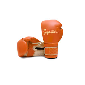 Guantes de boxeo profesionales personalizados para entrenar Nuevo diseño con logotipo Guantes deportivos MMA para adultos - Product Image 3