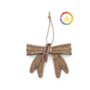 Adornos navideños de ratán hechos a mano Vietnam auténtica decoración de árbol de vacaciones Natural PARA EL Interior festivo del hogar Global - Product Image 1