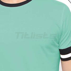 Respirant nouveau style hommes t-shirt vente chaude prix de gros conception de logo personnalisé hommes t-shirt - Product Image 5