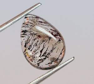 Brillant Super Seven Gemstone Welo Cabochon Super Seven Gems Mélodie Naturelle Super Seven Pierre en Forme de Poire pour la Fabrication de Bijoux - Product Image 5