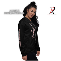 Chaqueta para Mujer al por Mayor, 100% Poliéster Satinado Acolchado, Calidad Premium, Transpirable, Resistente al Viento, Impermeable y Ecológica, Zeta Phi Beta