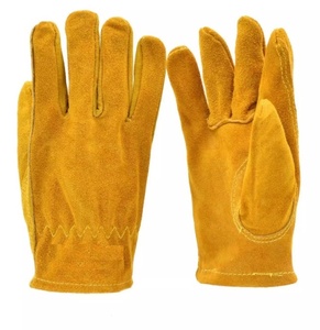 Gants antidérapants légers durables résistants à la perforation pour jardin en cuir pour enfants - Product Image 6