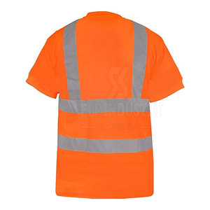 2025 New Design Hi <b>Vis</b> <b>T</b>-<b>Shirts</b> Customizable Logo Waterproof Work Wear for Wholesale New Style - Product Image 2