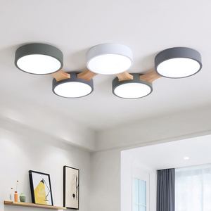 Modern <b>LED</b> Chandelier Cloud Shape Acrylic Metal Base Ra90 3500K Warm White AC Asian Design Large Size Bedroom <b>Surface</b> <b>Mounted</b> - Product Image 2
