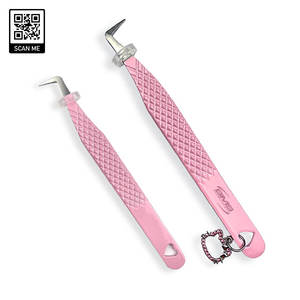 Bulk Wholesale Stainless Steel <b>Eyelash</b> Tweezers Private Label Lash Extension Set Precision Tip Anti-Static <b>Beauty</b> Makeup <b>Tools</b> - Product Image 6