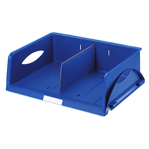 Bandeja para Cartas Extra Ancha de Poliestireno Leitz Sorty, Color Azul, en Tamaños DIN A4 Horizontal y DIN C4 Horizontal, para Almacenamiento de Papel de Oficina - Product Image 3