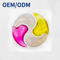 Kapsul Deterjen Gel Ramah Lingkungan Sekali Pakai, Pod Deterjen Cuci Pakaian, Deterjen Cuci Baju, Pembersih untuk Pakaian