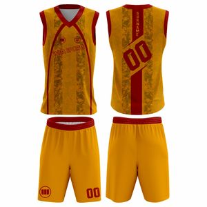 Uniforme de basket-ball de style professionnel, logo personnalisé, maillot d'équipe, shorts, vêtements de sport respirants à séchage rapide pour hommes, femmes, jeunes et enfants - Product Image 1