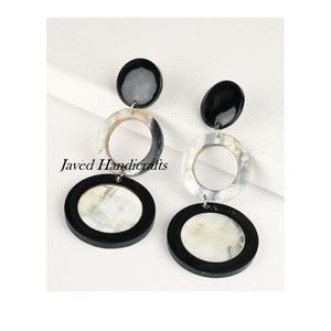 High Quality Women Fashion Jewelry Buffalo Horn <b>Earring</b> Manufacturer and Exporter in India Buffalo Horn <b>Earring</b> - Product Image 6