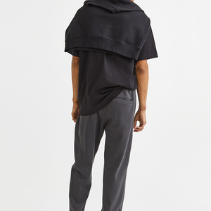 Jersey de estilo deportivo informal, pantalones de chándal, ropa de calle fresca, traje con capucha con tela de pantalón de chándal bordada y Material de Spandex - Product Image 5