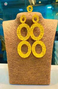 Godki — ensemble de colliers en zircon cubique, parure de bijoux plaqué or, dubaï pour femmes, mariage, 2022 - Product Image 6