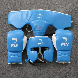 Ensemble de gants de boxe Fly Training Sparring en cuir neuf 2025, fabriqué sur mesure, super confortable, dernier modèle, ensemble de boxe Fly - Product Image 6
