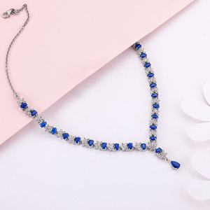 Collier Bohème Tendance Glamour Argenté, Motif Géométrique, Alliage Plaqué Or Rhodié, Pierre Principale en Quartz, Cadeau - Product Image 5