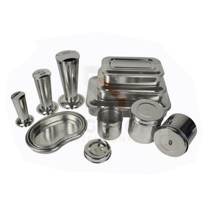 Soporte de instrumentos de laboratorio inoxidable, tapa, bandeja de instrumentos manual de potencia Holloware de Surgiright Instruments - Product Image 3