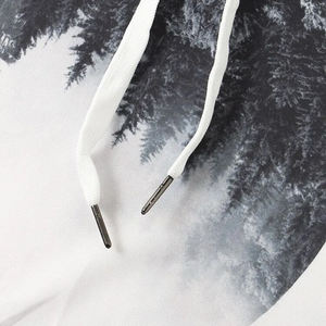 Sudadera cómoda para todas las estaciones para hombre 2024, Sudadera con capucha de lana con patrón sólido, Jersey de invierno, sublimación, logotipo personalizado, alta calidad - Product Image 4