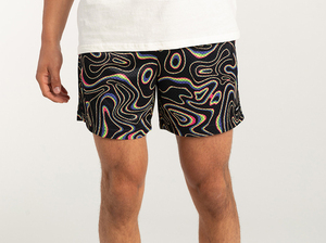 <b>Men's</b> 100% Polyester Double-Layer Gym Mesh <b>Shorts</b> Custom Graphic Sublimation Comfort <b>Elastic</b> <b>Waistband</b> High Street Street - Product Image 2