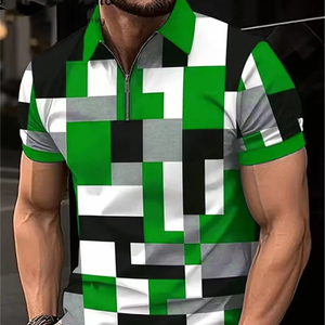 Camisetas Polos gráficas para hombre, camiseta POLO informal con estampado 3D de manga corta de verano 2025, camisetas cómodas de talla grande 6XL - Product Image 6