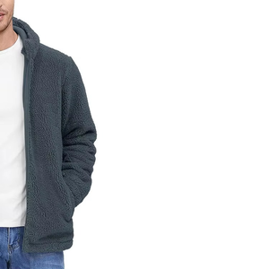 Veste polaire pour temps froid, toucher doux, couche chaude, fermeture éclair intégrale, coupe confortable pour une utilisation en extérieur, vêtements décontractés et voyages - Product Image 6