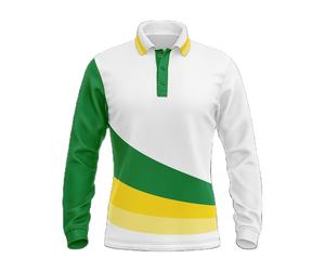 เสื้อโปโลแขนยาวผู้ชายแบบแห้งเร็ว ดีไซน์ใหม่ปี 2026 สีพื้น รับสกรีนโลโก้ตามสั่ง - Product Image 5