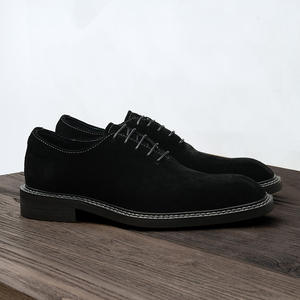 รองเท้าหนังกลับนิ่มแบบ Brogue ขอบเจาะรู พื้นรองเท้าน้ำหนักเบา รองเท้าลำลองสำหรับผู้ชาย รองเท้าแฟชั่น - Product Image 3