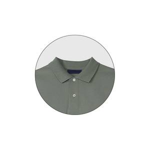 Polo de manga corta para hombre con patrón a cuadros, nueva moda informal, ropa de calle de verano, tela de punto de talla grande, Color de contraste - Product Image 2