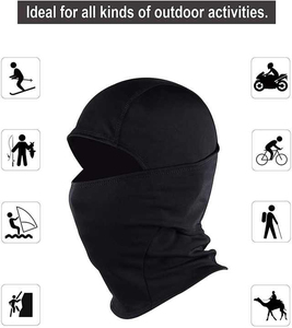 Vente en gros de cagoule en polyester pour cyclisme de couleur unie, masque de ski moto extérieur intégral pour le sport et la plage - Product Image 6