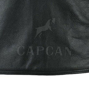 Gilet en cuir d'hiver sans manches pour homme, coupe ajustée, col en V, 100% polyester, imperméable, coupe-vent, respirant, 220g, logo personnalisable, OEM - Product Image 6