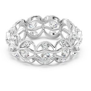 Anillo de Boda Ondulado Eternity con Diamante Cultivado en Laboratorio - Product Image 3