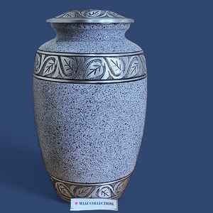 Urne commémorative d'art inspirant peinte à la main pour les cendres humaines adultes disponibles en vrac vente à l'exportation - Product Image 5