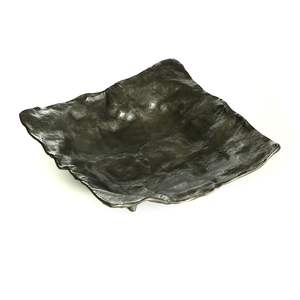 Plateau design en métal tendance de l'industrie forme carrée couleur noire pour la maison hôtel et restaurants avec personnalisation disponible - Product Image 4