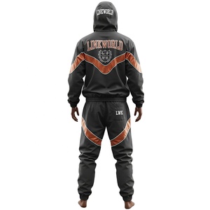 Men's Custom Reflective Windbreaker Tracksuit Nylon Track Pants with Detachable Zipper and Sweatsuit Durable Style Sets - Product Image 3