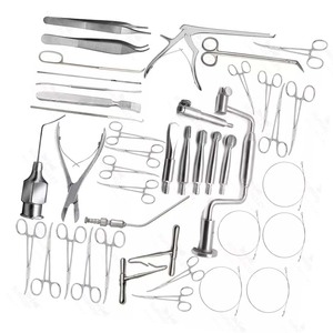 ชุดผ่าตัดเปิดกะโหลกศีรษะแบบธรรมดา40ชิ้นเครื่องมือสเตนเลสสำหรับการผ่าตัดระบบประสาทสำหรับใช้ในโรงพยาบาล - Product Image 3