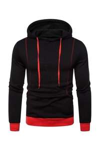 Vente en gros sweat à capuche personnalisé hommes 100% coton blanc décontracté sweat à capuche ajusté unisexe surdimensionné broderie sweats à capuche et sweat-shirts pour hommes - Product Image 2