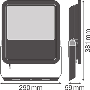 Proiettore da esterno Led Floodlight nero 125W 6500K IP65 (Ledvance 423718) - Product Image 4