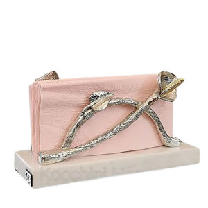 Banquet en plaqué or Hôtels Table à manger Dîners Aluminium Métal Rond de serviette décoratif Occasion de mariage Rond de serviette - Product Image 6