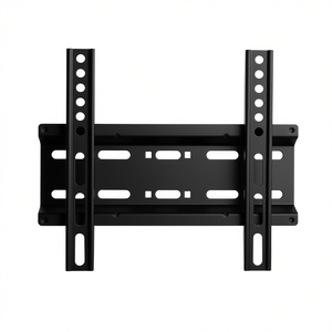 Black FISSO200 <b>TV</b> Monitor <b>Wall</b> <b>Mount</b> VESA 200 X 200 for 35 kg Display <b>Shelves</b> - Product Image 2