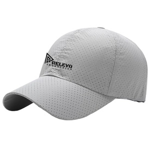 Casquette de baseball décontractée en coton avec panneau avant en maille, ajustable, à logo personnalisé, pour l'extérieur - Product Image 1