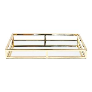 Square Shape Metal Serving <b>Tray</b> Black <b>Marble</b> Table Decorative Breakfast <b>Tray</b> for Restaurant & Hotel Use - Product Image 3